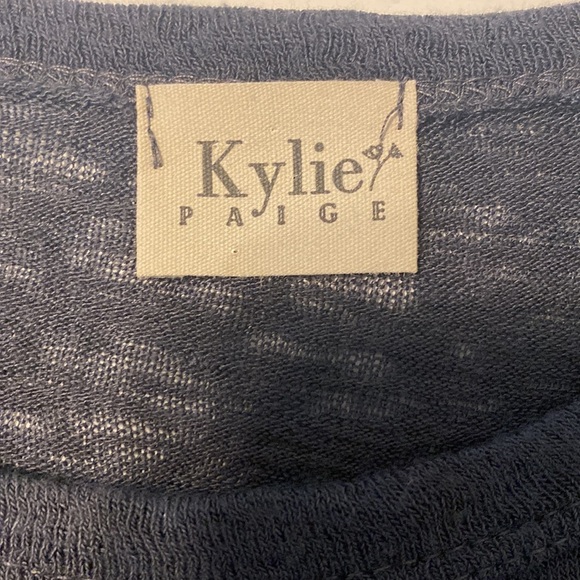 Kylie Paige Soft Black Long-sleeve Sweater with Smocking at Wrists Size M - Picture 9 of 11